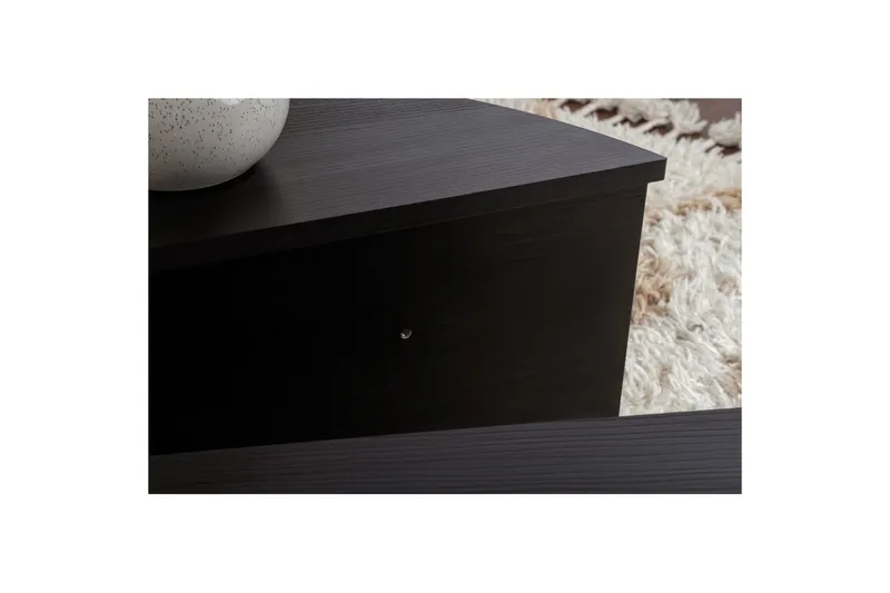 Sofabord Mukund Tre Svart - Tre Svart - Møbler - Bord - Sofabord & salongbord