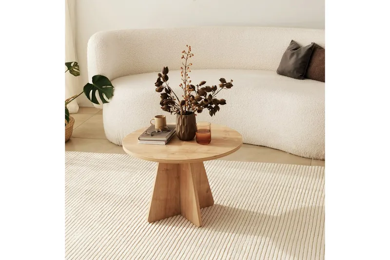 Munne Sofabord 60 cm, Eik