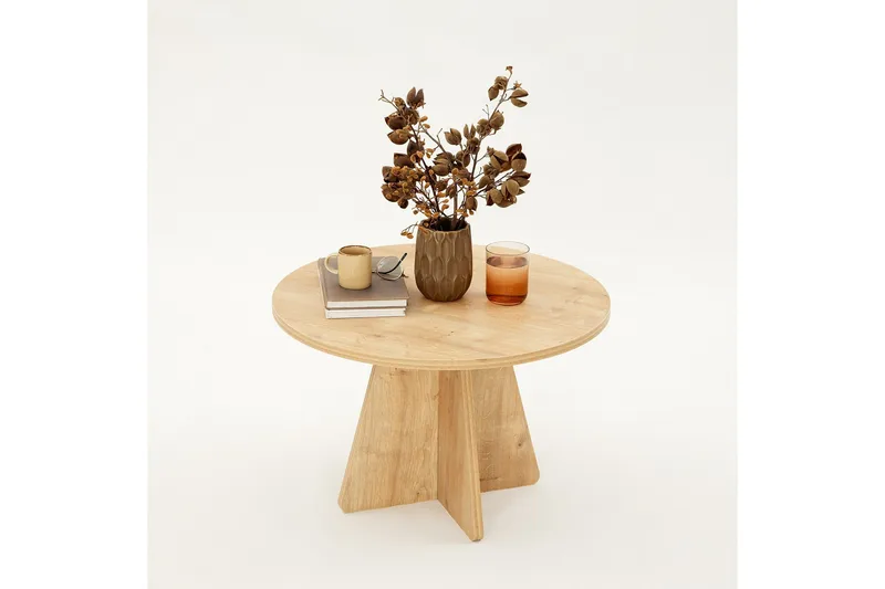 Munne Sofabord 60 cm - Eik - Møbler - Bord - Sofabord & salongbord