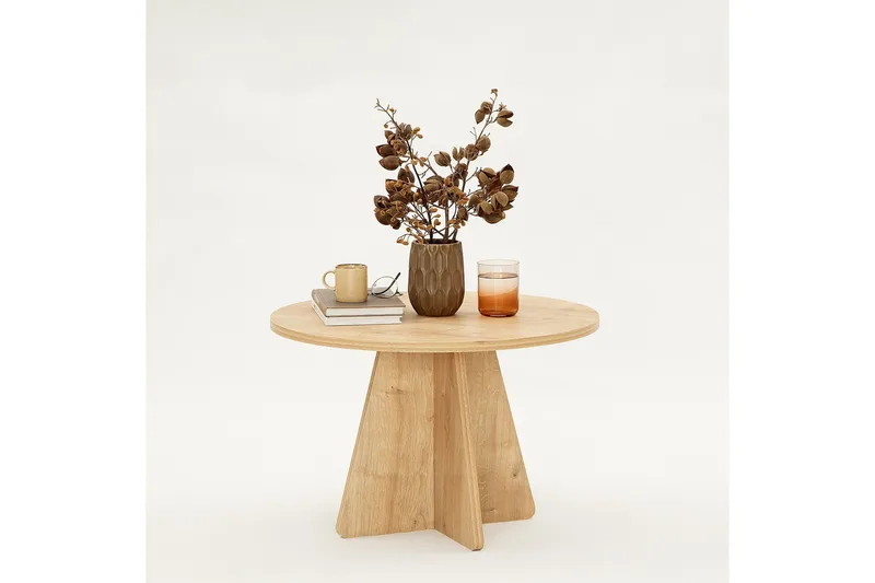 Munne Sofabord 60 cm - Eik - Møbler - Bord - Sofabord & salongbord