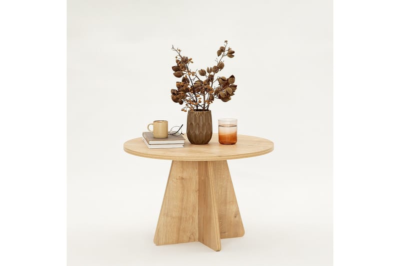 Munne Sofabord 60 cm - Eik - Møbler - Bord - Sofabord & salongbord