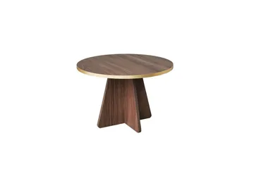 Munne Sofabord 60 cm - Valnøtt - Møbler - Bord - Sofabord & salongbord