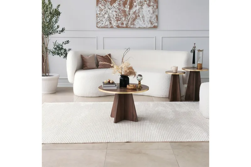 Munne Sofabord 60 cm, Valnøtt