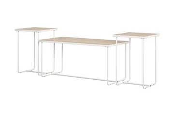 Nadzeya Sofabord Set - Natur - Møbler - Bord - Sofabord & salongbord