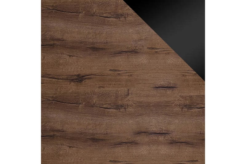 Najera Sofabord 120 cm med Oppbevaring - Valnøttsbrun/Svart - Møbler - Bord - Sofabord & salongbord