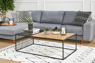 Nariyasu Sofabord 120 cm - Valnøtt - Møbler - Bord - Sofabord & salongbord