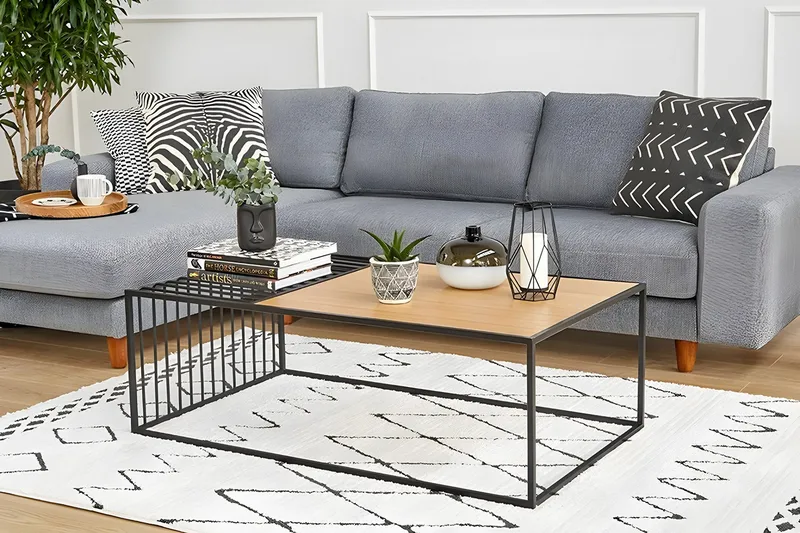 Nariyasu Sofabord 120 cm - Valnøtt - Møbler - Bord - Sofabord & salongbord