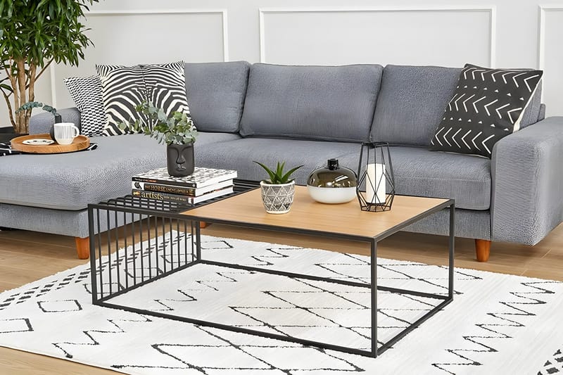 Nariyasu Sofabord 120 cm - Valnøtt - Møbler - Bord - Sofabord & salongbord