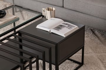 Natsumi Sofabord 90 cm - Svart - Møbler - Bord - Sofabord & salongbord