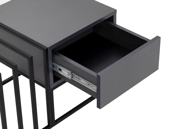 Natsumi Sofabord 90 cm - Svart - Møbler - Bord - Sofabord & salongbord