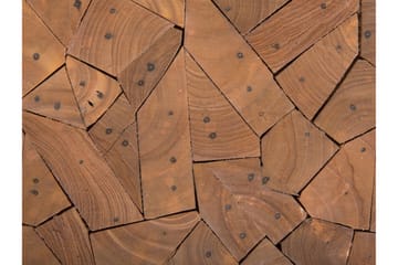 Nelson Kvadratisk Sofabord 30 cm i Teak - Brun - Møbler - Bord - Sofabord & salongbord