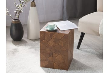 Nelson Kvadratisk Sofabord 30 cm i Teak - Brun - Møbler - Bord - Sofabord & salongbord