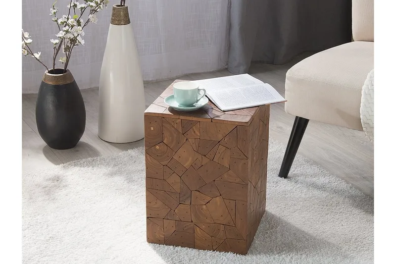 Nelson Sofabord 30 cm, Tre / Natur