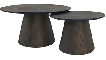 Sofabord NFG Portbello ø90 Brun Dia 90 cm - Brun - Møbler - Bord - Sofabord & salongbord