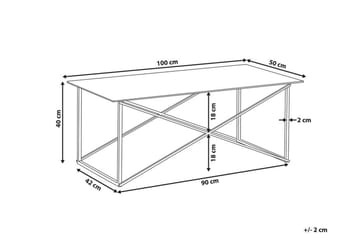 Nod Sofabord - Hvit - Møbler - Bord - Sofabord & salongbord