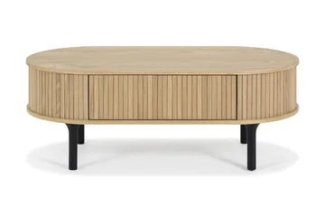 Noira Ovalt Soffbord 118 cm - Natur - Møbler - Bord - Sofabord & salongbord