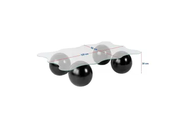 Sofabord Nordure Elinville Sofabord 120 cm Lysebrun - Møbler - Bord - Sofabord & salongbord