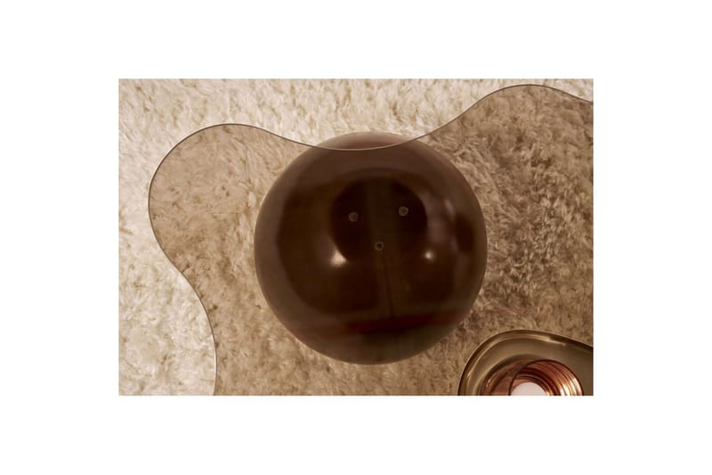 Sofabord Nordure Elinville Sofabord 120 cm Mørkebrun - Møbler - Bord - Sofabord & salongbord