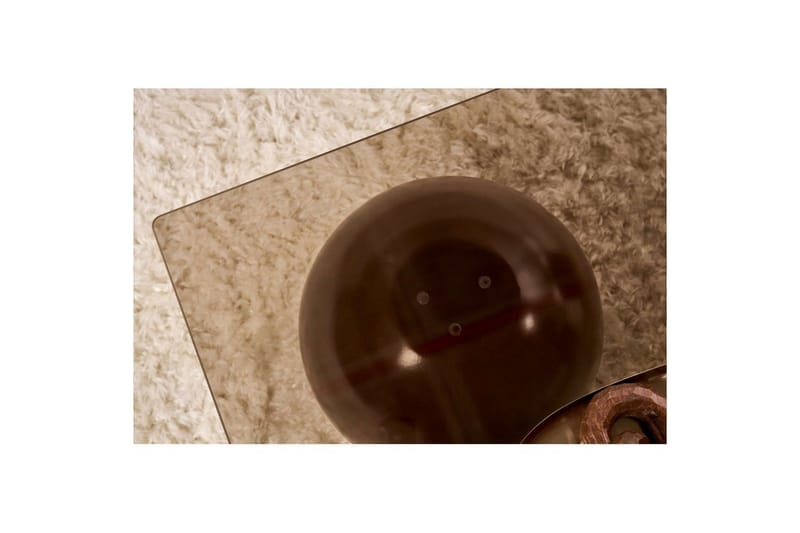 Sofabord Nordure Koushik Sofabord 110 cm Sand,Sjokoladebrun - Møbler - Bord - Sofabord & salongbord