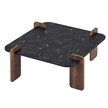 Sofabord Nordure Marais (90 x 35 x 90 cm) Lotus valnøtt - Møbler - Bord - Sofabord & salongbord