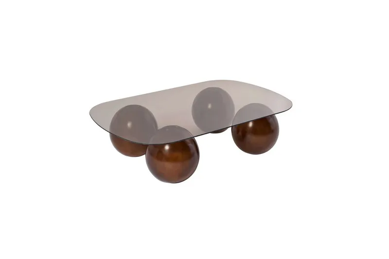 Sofabord Nordure Maroulburg Sofabord 118 cm Bronse,Brun