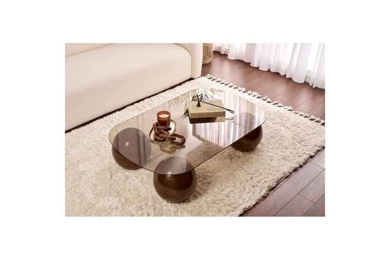 Sofabord Nordure Maroulburg Sofabord 118 cm Bronse,Brun - Møbler - Bord - Sofabord & salongbord
