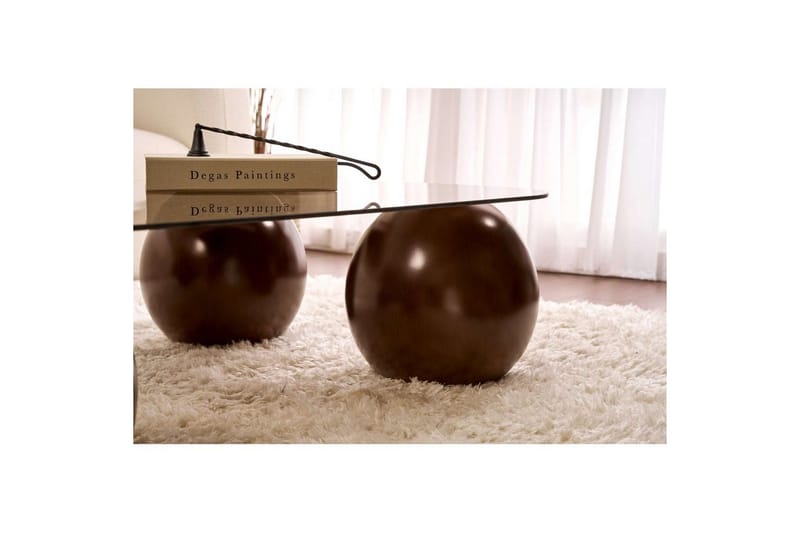 Sofabord Nordure Maroulburg Sofabord 118 cm Grå,Brun - Møbler - Bord - Sofabord & salongbord