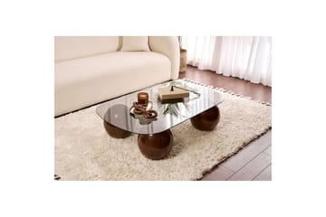 Sofabord Nordure Maroulburg Sofabord 118 cm Grå,Brun - Møbler - Bord - Sofabord & salongbord