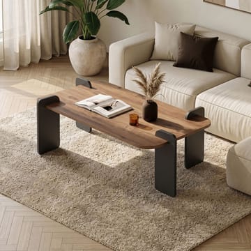 Sofabord Nordure Renard (120 x 35 x 60 cm) Atlantisk furu antrasitt - Atlantisk furu og antrasitt - Møbler - Bord - Sofabord & salongbord