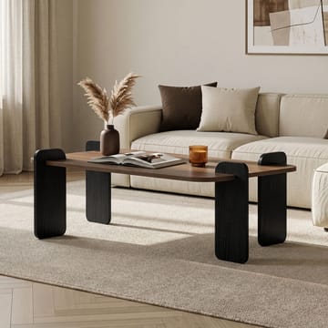 Sofabord Nordure Renard (120 x 35 x 60 cm) Valnøttre svart - Møbler - Bord - Sofabord & salongbord
