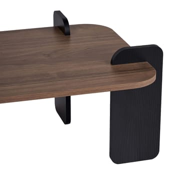 Sofabord Nordure Renard (120 x 35 x 60 cm) Valnøttre svart - Møbler - Bord - Sofabord & salongbord