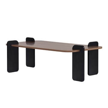 Sofabord Nordure Renard (120 x 35 x 60 cm) Valnøttre svart - Møbler - Bord - Sofabord & salongbord
