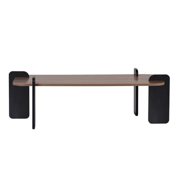 Sofabord Nordure Renard (120 x 35 x 60 cm) Valnøttre svart - Møbler - Bord - Sofabord & salongbord