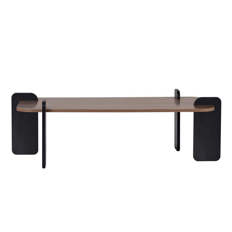 Sofabord Nordure Renard (120 x 35 x 60 cm) Valnøttre svart - Møbler - Bord - Sofabord & salongbord