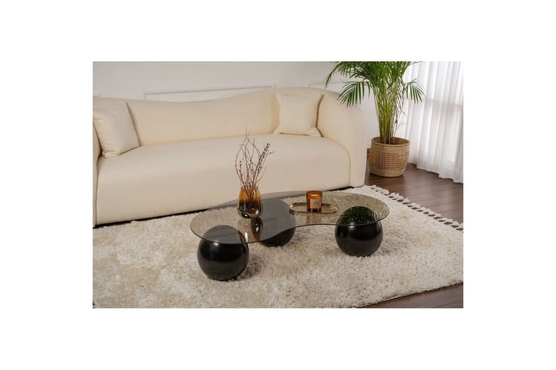 Sofabord Nordure Sofabord Jaromere Svart,Bronse - Møbler - Bord - Sofabord & salongbord