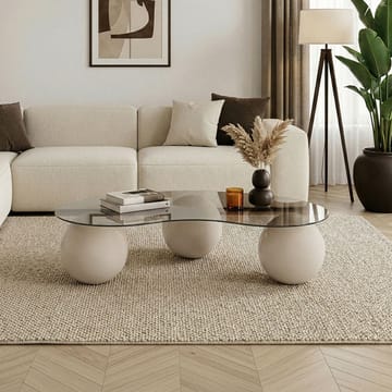 Sofabord Nordure Sphere (120 x 30 x 70 cm) Kashmir grå - Møbler - Bord - Sofabord & salongbord