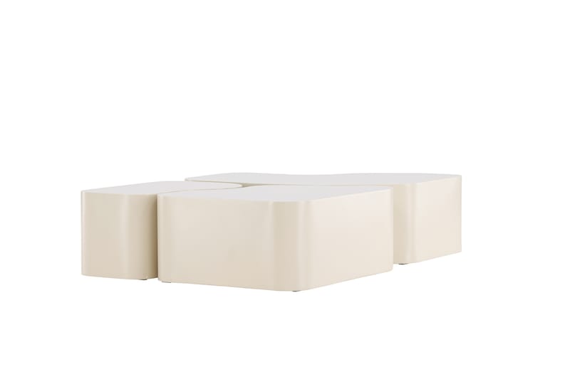 Sofabord Norland 92x74 cm Beige - Venture Home - Sofabord & salongbord