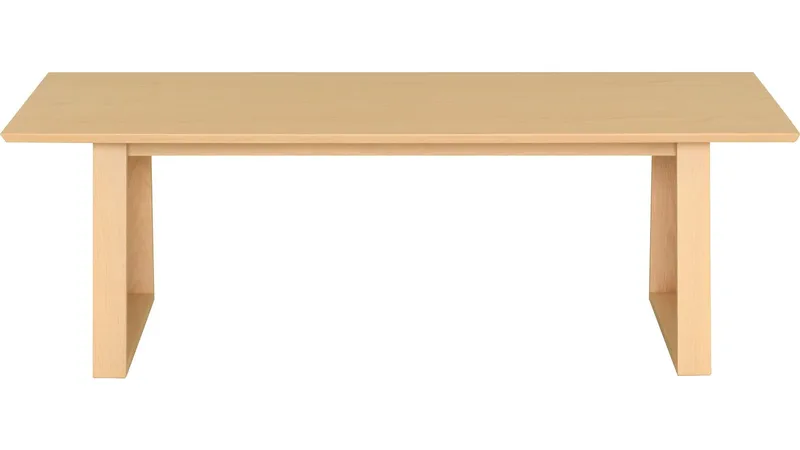Sofabord Norvik 140 cm - Hvitpigmentert - Møbler - Bord - Sofabord & salongbord