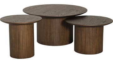 Sofabord Odmark 60 cm - Brunlakkert eik - Møbler - Bord - Sofabord & salongbord