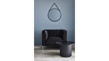 Sofabord Odmark Svartlakkert Ask 60 cm - Svartlakkert ask - Møbler - Bord - Sofabord & salongbord