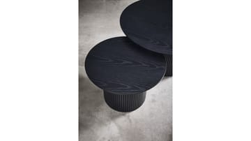 Sofabord Odmark Svartlakkert Ask 60 cm - Svartlakkert ask - Møbler - Bord - Sofabord & salongbord