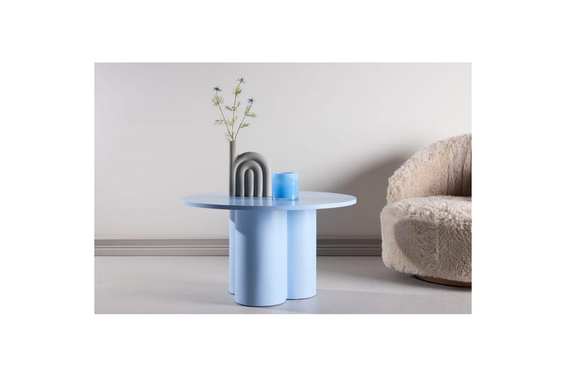Sofabord Olivia - Blå, 80x45 - Møbler - Bord - Sofabord & salongbord