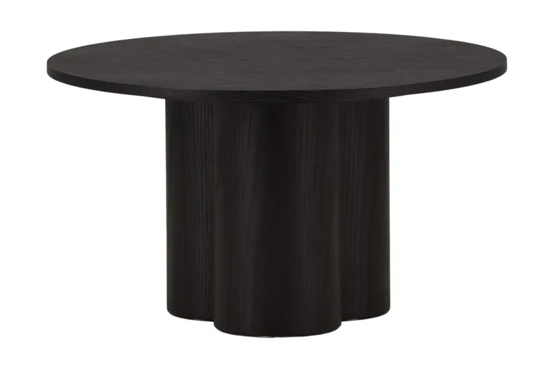 Olivia Sofabord 80 cm Rundt - Sort - Møbler - Bord - Sofabord & salongbord