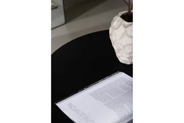 Olivia Sofabord 80 cm Rundt - Sort - Møbler - Bord - Sofabord & salongbord