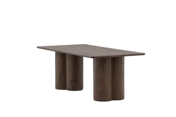 Olivia Sofabord Rektangulært 120x60 cm - Mørkebrunt / Valnøtt / Tre - Møbler - Bord - Sofabord & salongbord