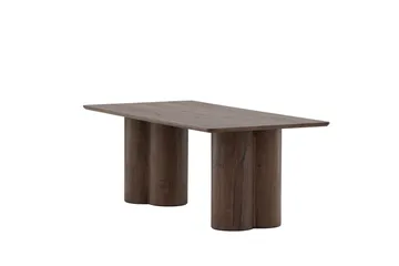 Olivia Sofabord Rektangulært 120x60 cm - Mørkebrunt / Valnøtt / Tre - Møbler - Bord - Sofabord & salongbord