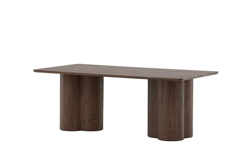 Olivia Sofabord Rektangulært 120x60 cm - Mørkebrunt / Valnøtt / Tre - Møbler - Bord - Sofabord & salongbord