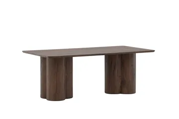 Olivia Sofabord Rektangulært 120x60 cm - Mørkebrunt / Valnøtt / Tre - Møbler - Bord - Sofabord & salongbord