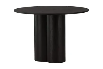 Olivia Spisebord 110 cm Rundt - Svart - Møbler - Bord - Sofabord & salongbord