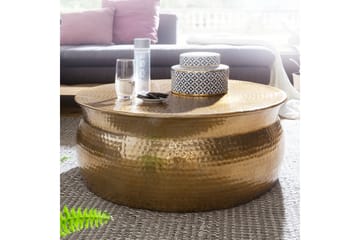 Osagie Sofabord 75 cm Rundt - Kobber - Møbler - Bord - Sofabord & salongbord